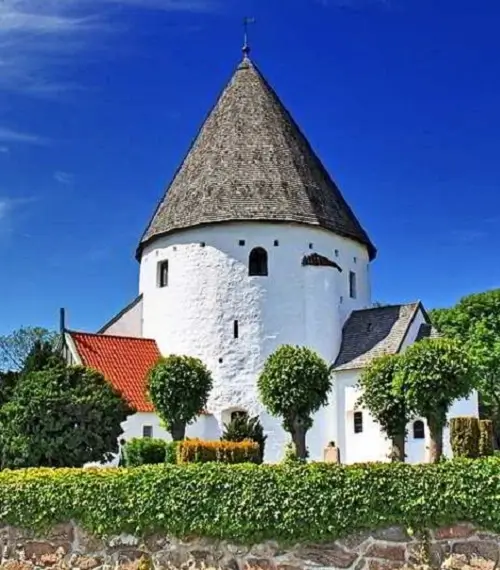 Ølsker Kirke na Bornholmie