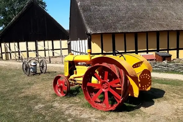 Miejscowość Melsted i Muzeum Rolnictwa na Bornholmie