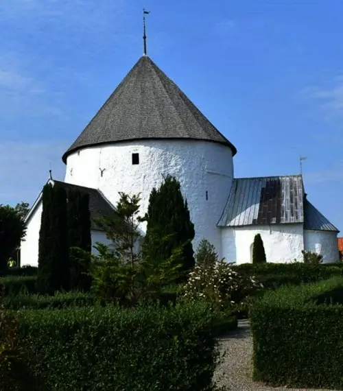 Nyker Kirke na Bornholmie