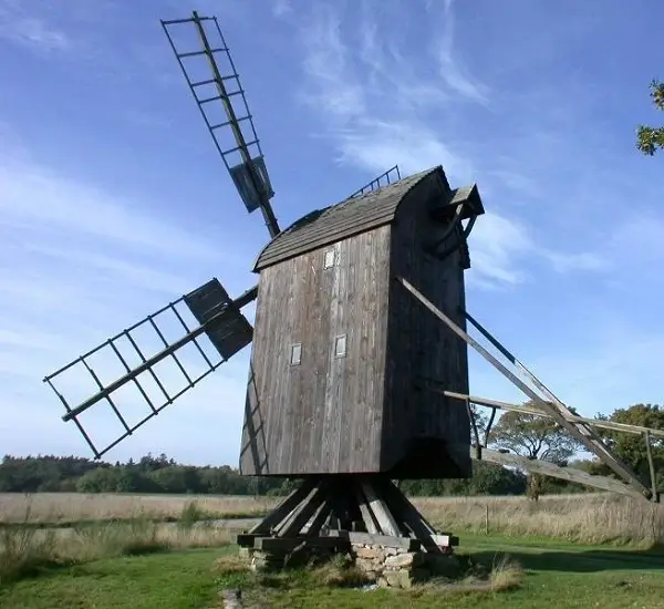 Bornholm młyn Egeby